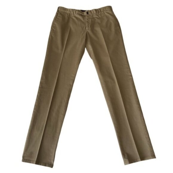 Incotex High Comfort Tan Trouser EU50 US34 - Picture 1 of 6